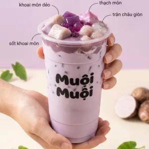 Trà sữa khoai môn tươi